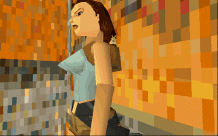 Gameplay screen of Tomb Raider (2/8)