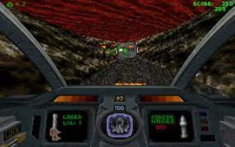 Gameplay screen of Descent (3/8)