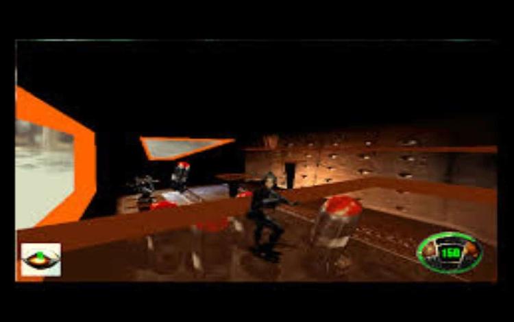 Gameplay screen of MDK (2/7)