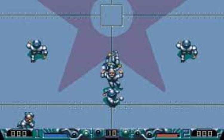 Gameplay screen of Speedball 2: Brutal Deluxe (6/8)