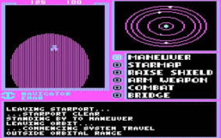 Gameplay screen of Starflight (3/8)