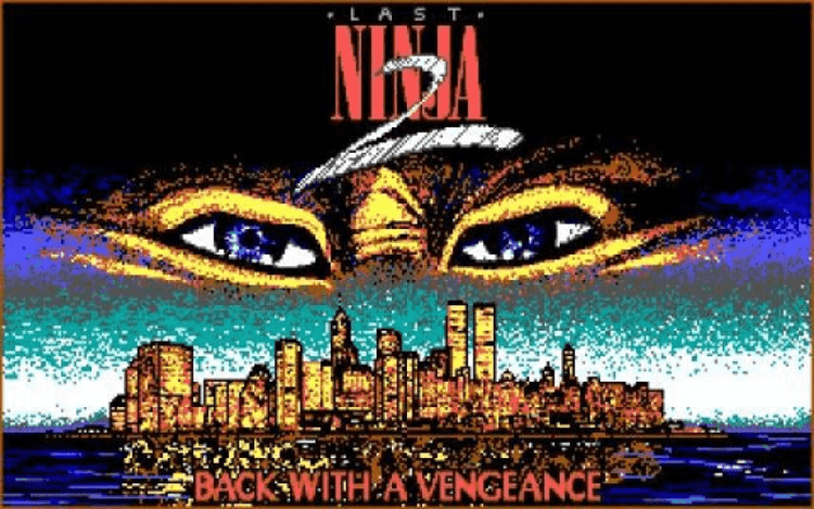 Gameplay screen of Last Ninja 2: Back with a Vengeance (1/8)