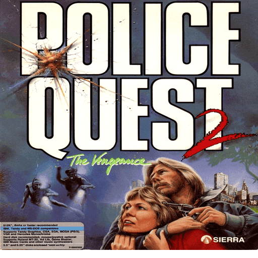 Police Quest 2: The Vengeance cover image