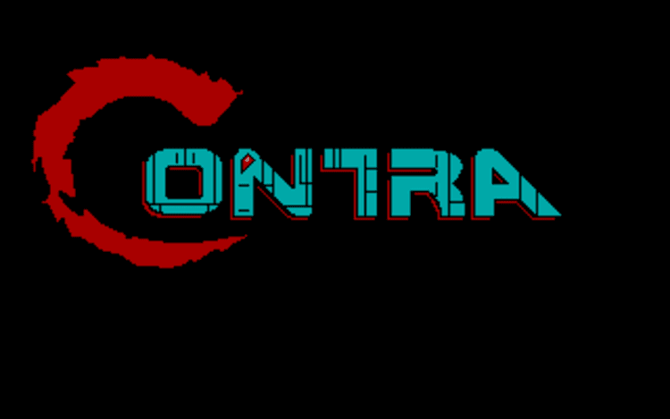 Gameplay screen of Contra (2/8)