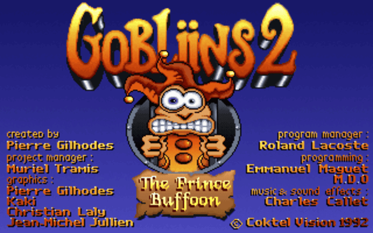 Gameplay screen of Gobliins 2: The Prince Buffoon (5/8)