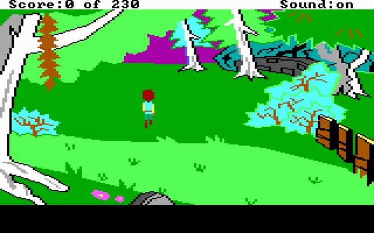 Gameplay screen of The Black Cauldron (6/8)