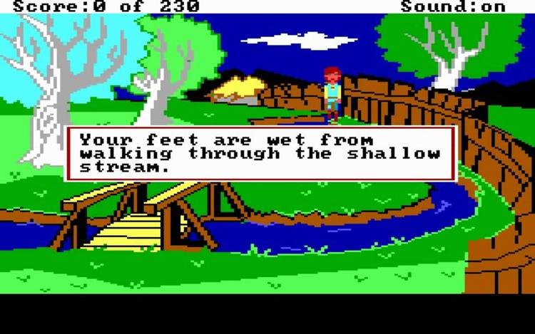 Gameplay screen of The Black Cauldron (8/8)