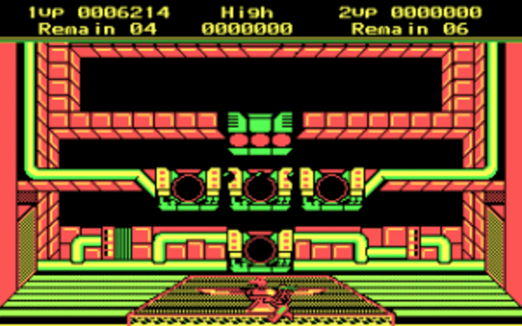 Gameplay screen of Contra (7/8)