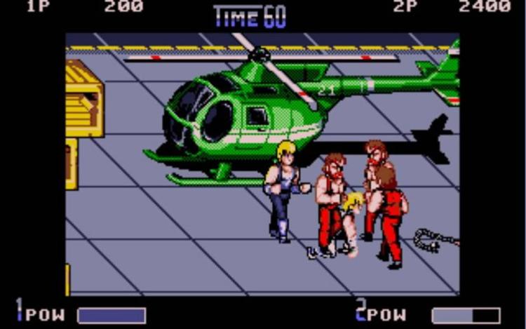 Gameplay screen of Double Dragon II: The Revenge (6/8)