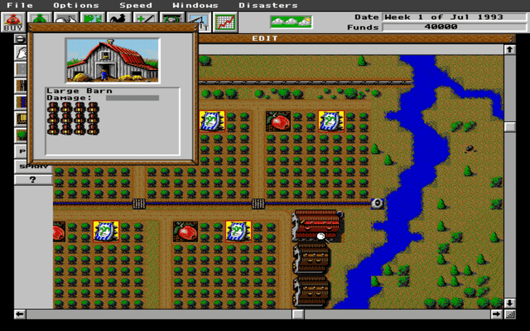 Gameplay screen of Sim Farm (8/8)